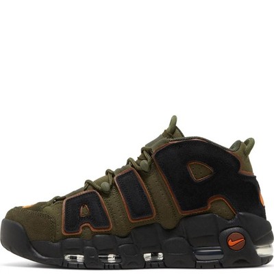 ナイキ NIKE AIR MORE UPTEMPO DX2669-300] Mens Nike Air More Uptempo 96 'Cargo Khaki Alpha