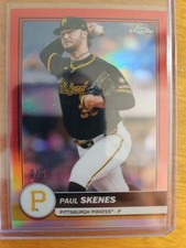 Topps 2026 Chrome Paul Skenes Red /5
