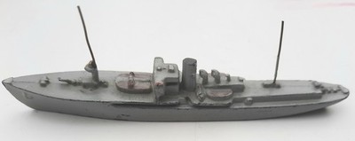 WIKING Schiffs -Modell 2.Weltkrieg  U-Boot Tender ''Weichsel'',  1:1250, Metall