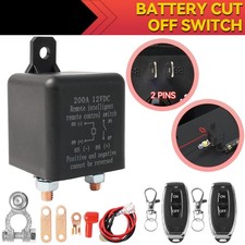 12V 200A Doppelte Fernbedienung Automatisch Auto-Batterie Trennschalter Schalter