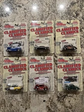6x Racing Champions Classified Classic Cars Lot NEW + FAST SHIPPING 
