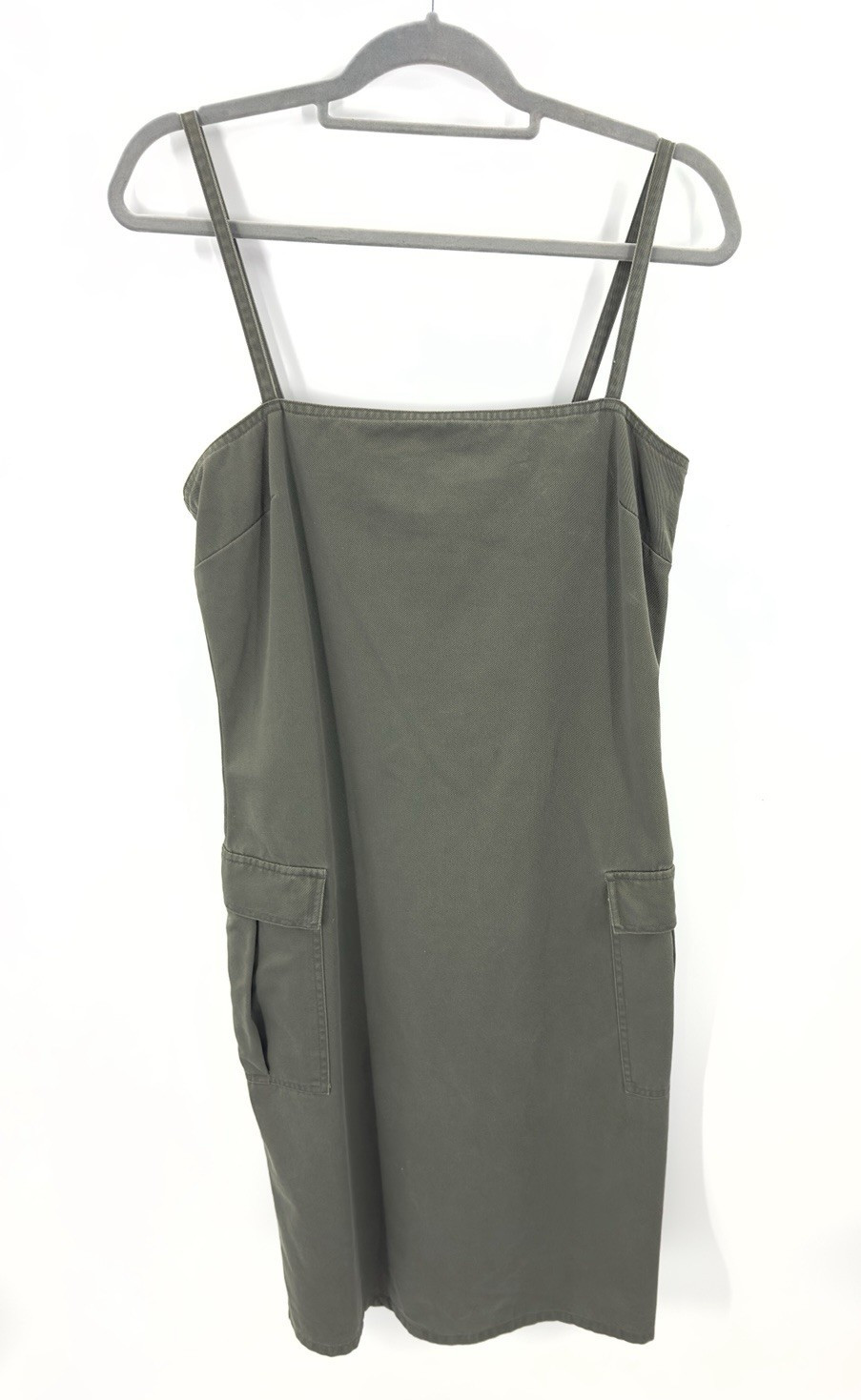 Vintage Ralph Lauren Polo Jeans Co Cargo Dress Womens 8 Military Y2K 90s Utility