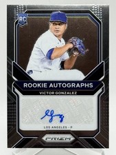 Victor Gonzalez 2021 Panini Prizm Rookie Autograph #RA-VG Auto M8