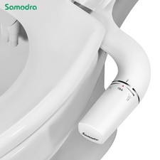Bidet Toilet Seat Attachment | Ultra-Thin DIY Sprayer | SAMODRA BRAND | UK