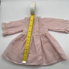 VINTAGE DOLL CLOTHING LOT  3 Dress Armpit To Armpit Approx 4 1/2” — photo 5