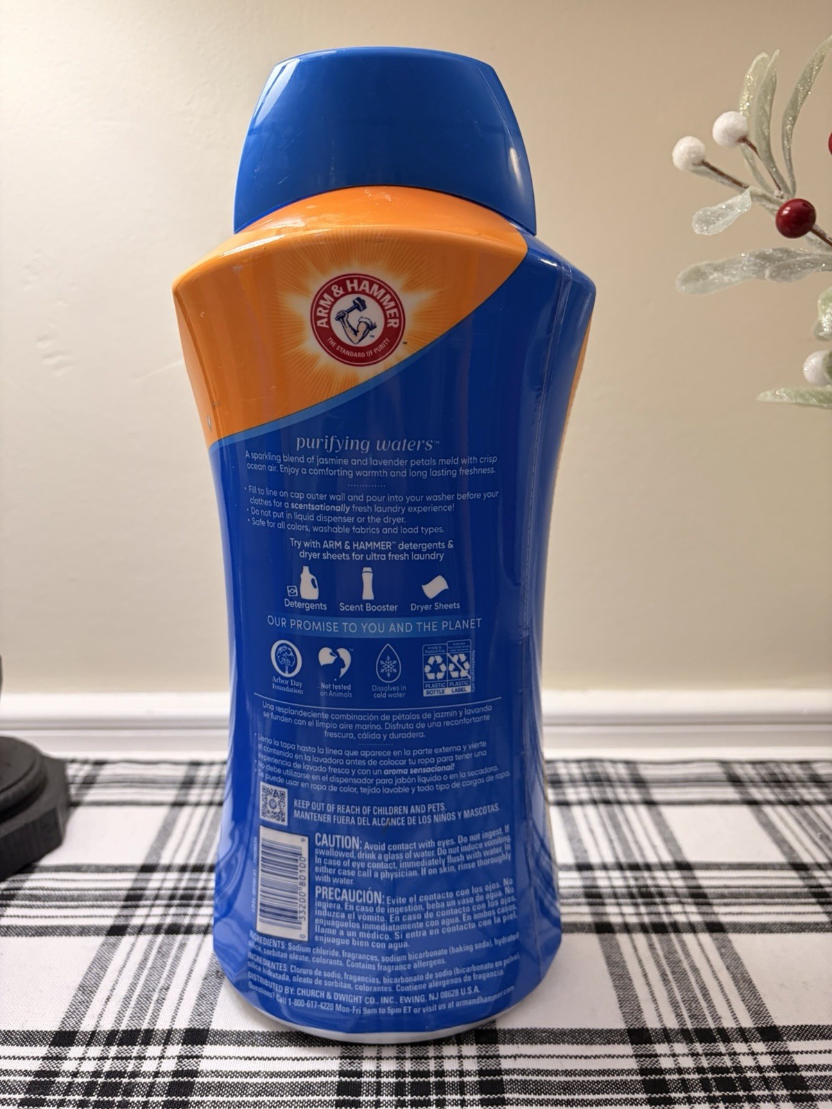 (4) 45 Oz. Clean Scentsations In Wash Scent Booster Laundry Purifying Waters