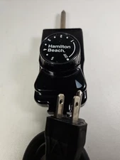 Hamilton Beach EG4 Proctor Silex Heat Control Grill Skillet Plug Tested