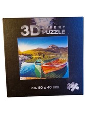 Connex 3D Puzzle 500 Teile Boot See Landschaft Tiefenwirkung Natur