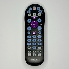 Genuine RCA RCR414BHE Universal Remote Control EUC. Tested And Working.