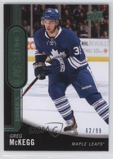 2014-15 Upper Deck Overtime Rookies Emerald 62/99 Greg McKegg #55 a3q