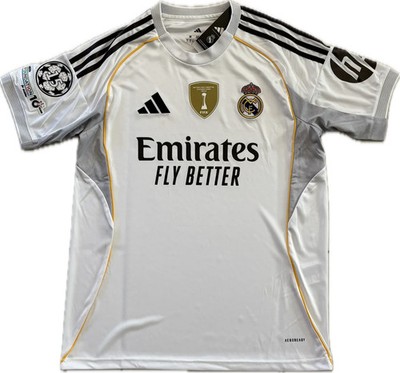 2026 Real Madrid Home Jersey Men's Size M Champions League