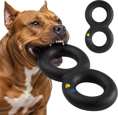 Goughnuts   Dog Toys for Aggressive Chewers | Virtually Indestructible Pull Toy