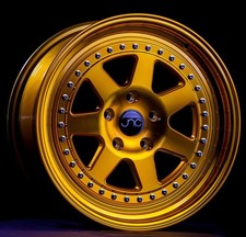 Jnc Wheels Rim Jnc048 Transparent Gold 17x8 4x100 Et30