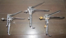 3 Miltex Germany Stainless Steel OB/GYN Vaginal Exam Medical/Surgical Speculum