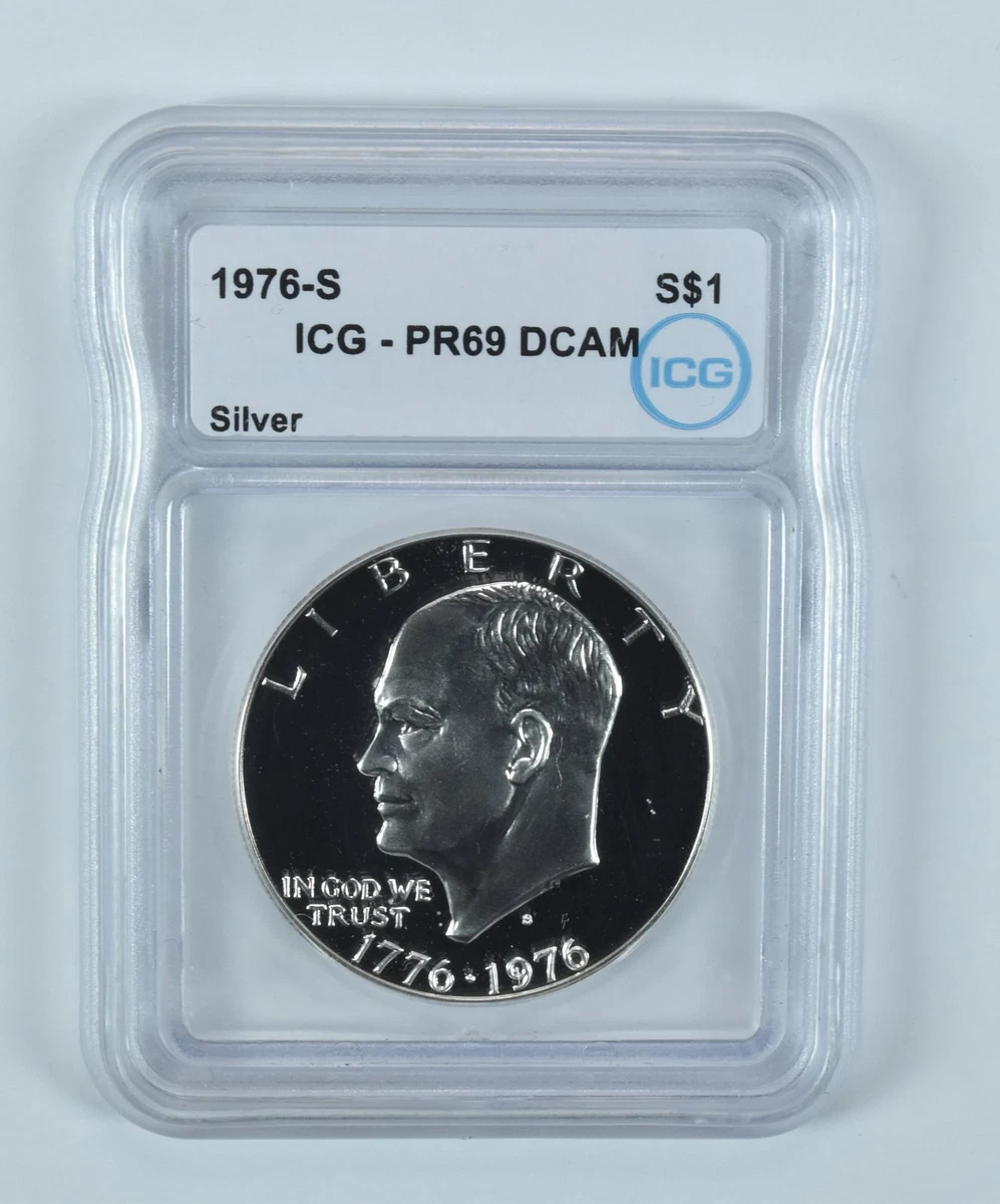 NGC PF68★STAR CAMEO1971 $1 銀貨 アイゼンハワー ICG Certified Eisenhower US Dollars (1971-1978) for sale | eBay