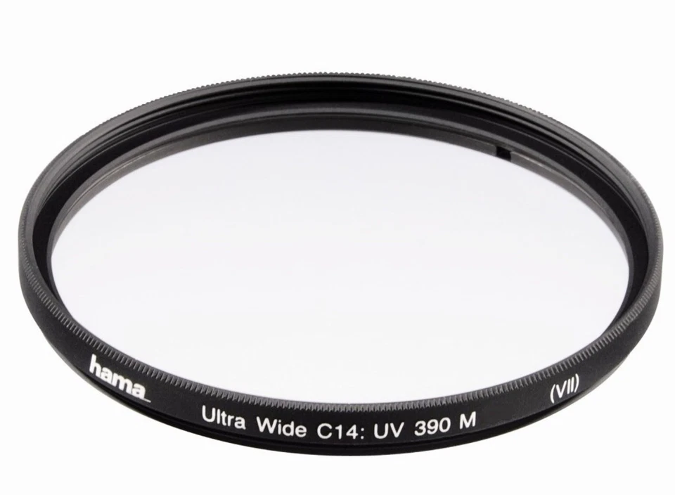 Hama UV-Filter Schutz-Filter 55mm C14-vergütet UV-390 DSLR DSLM Foto Kamera etc.
