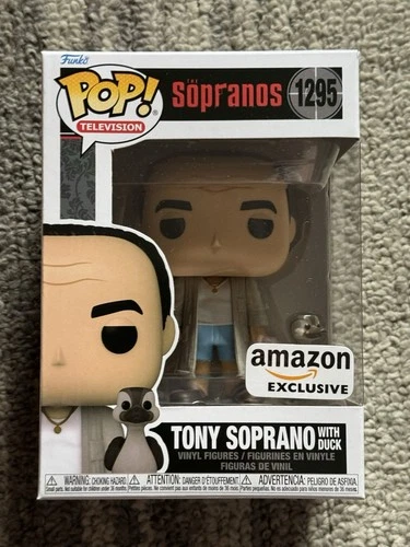 POP Television #1295 - The Sopranos - Tony Soprano With Duck (Amazon Exclusive)