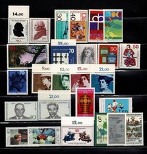 Germany stamps lot, 1974-1975, Unused