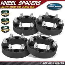 4pcs 6x5.5 To 6x135mm Wheel Adapters M14x1.5 Studs 108 Mm 1.5 For Chevy Gmc