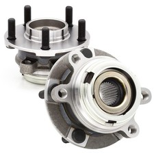 2PC 513294 Front Wheel Bearing and Hub Assembly Compatible with Nissan Altima...