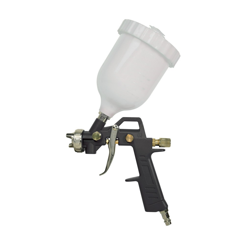 Pistolet à peinture gravité AUTOBEST pour peindre sans coulure ni trace