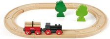 BRIO Classic Little Forest Railway Train Set for Kids Age 2 Years Up