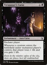 Trespasser's Curse 1x  MtG Amonkhet SP/NM