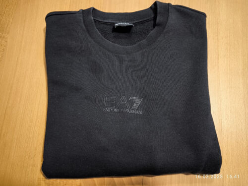 ARMANI EA7 Sweater L schwarz Achselweite: 54cm - Bild 12 von 12