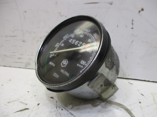 79 80 VESPA PIAGGIO P200E P 200 E GAUGE SPEEDO SPEEDOMETER ODOMETER SPEEDO OEM - Picture 18 of 20