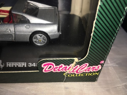 1:43 Detail Cars ART121 Ferrari 348 TS in Silver with opening doors, circa 1992 - Picture 9 of 10
