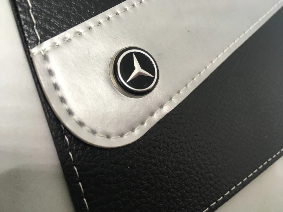 PORTA DOCUMENTI Auto Per MERCEDESCompatibile Portadocumenti Libretto Finta Pelle - Immagine 4 di 4