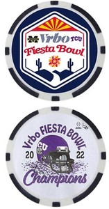 TCU HORNED FROGS - 2022  VRBO FIESTA BOWL CHAMPIONS - POKER CHIP