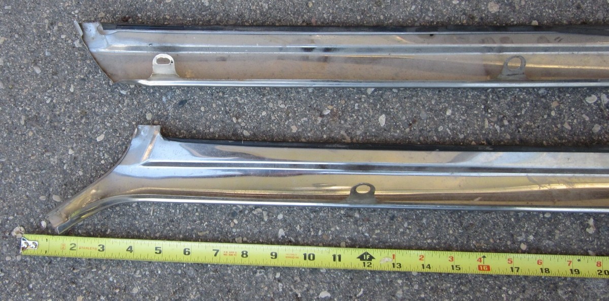 1979 Datsun 280ZX Ext Windshield Pillar Trim Pr (2) S130 79 80 81