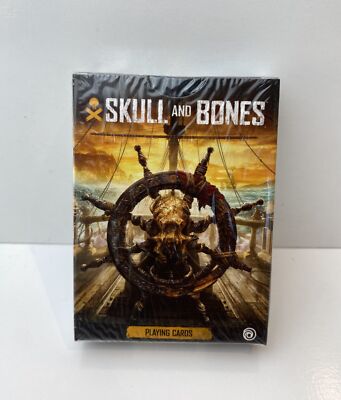 Ubisoft Skull And Bones Video Game Playing Cards Rare - Brand New