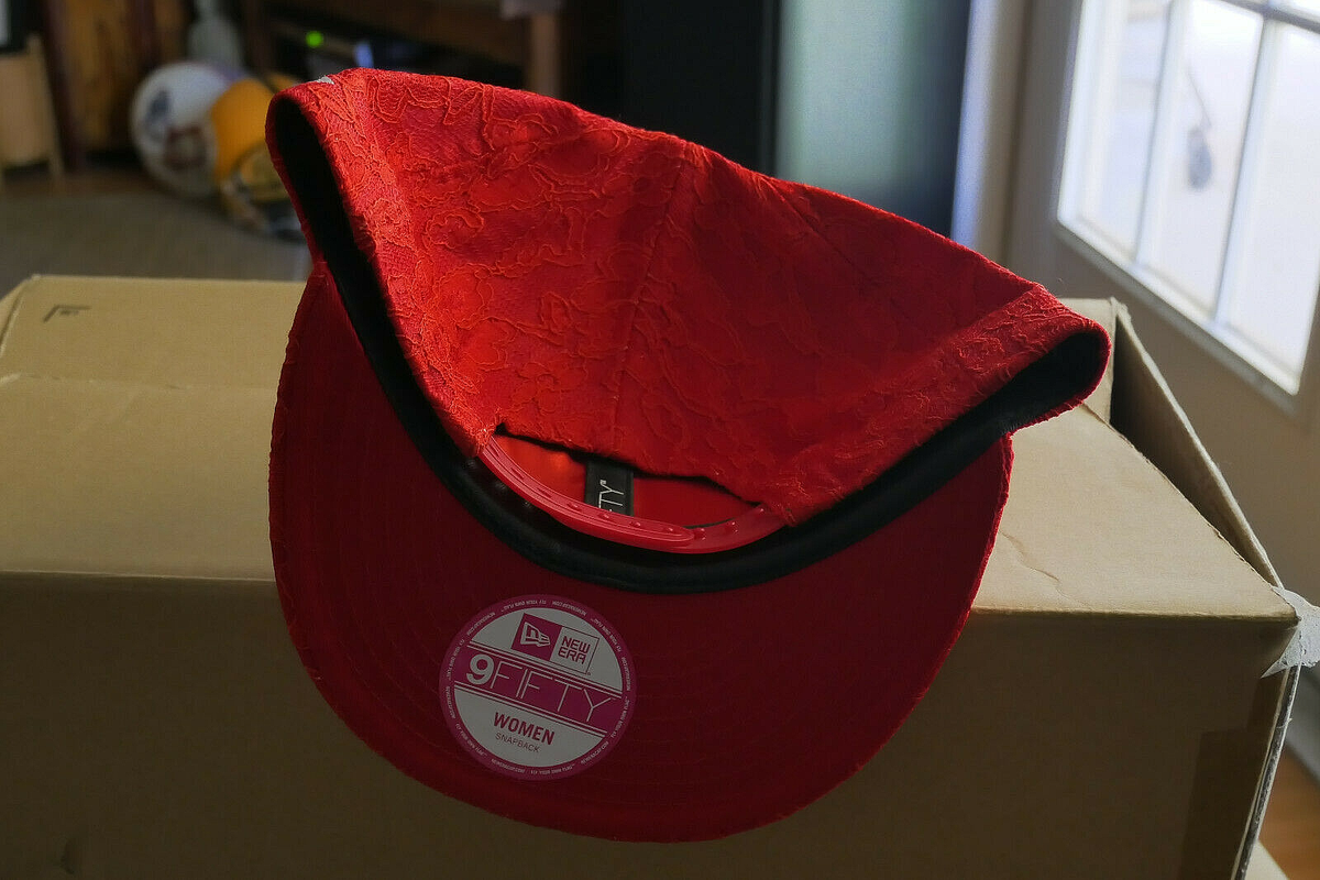 RARE Coca Cola WOMENS Snap Hat New Era 9FIFTY ADJUSTABLE ALL OVER