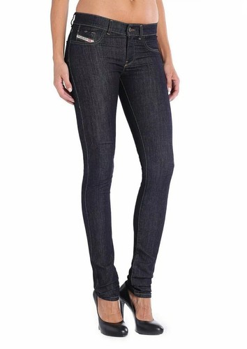 $168 Diesel Women's Grupee Super Slim Skinny Jeans 0RZ74 Size W32-L30  8058277396670 | eBay