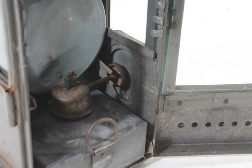 Sturmlaterne Excelsior Werk Laterne WK1 Petroleumlampe Öllampe Lampe Militär - Bild 11 von 20