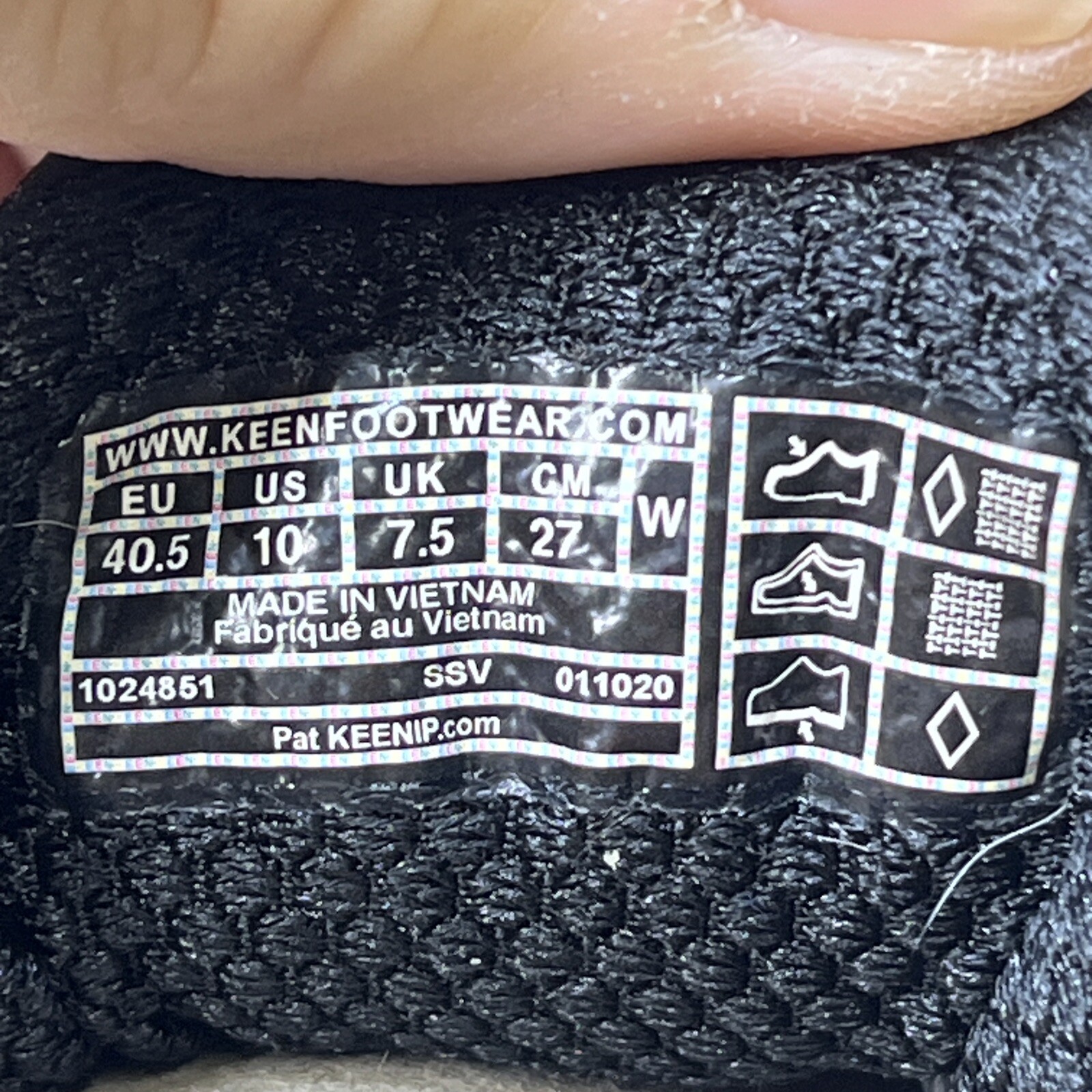 Sneaker da trekking KEEN donna taglia 10 M Tempo Flex impermeabile 1024851 arancione LR82