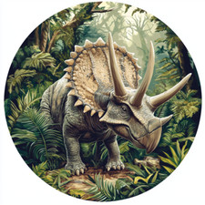 XXL 30X30 Car Sticker Triceratops Decal