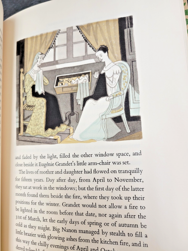 BALZAC -HC "Eugenie Grandet" Heritage Press ILLUS, HC 1961 Classic French Lit. - Picture 11 of 18