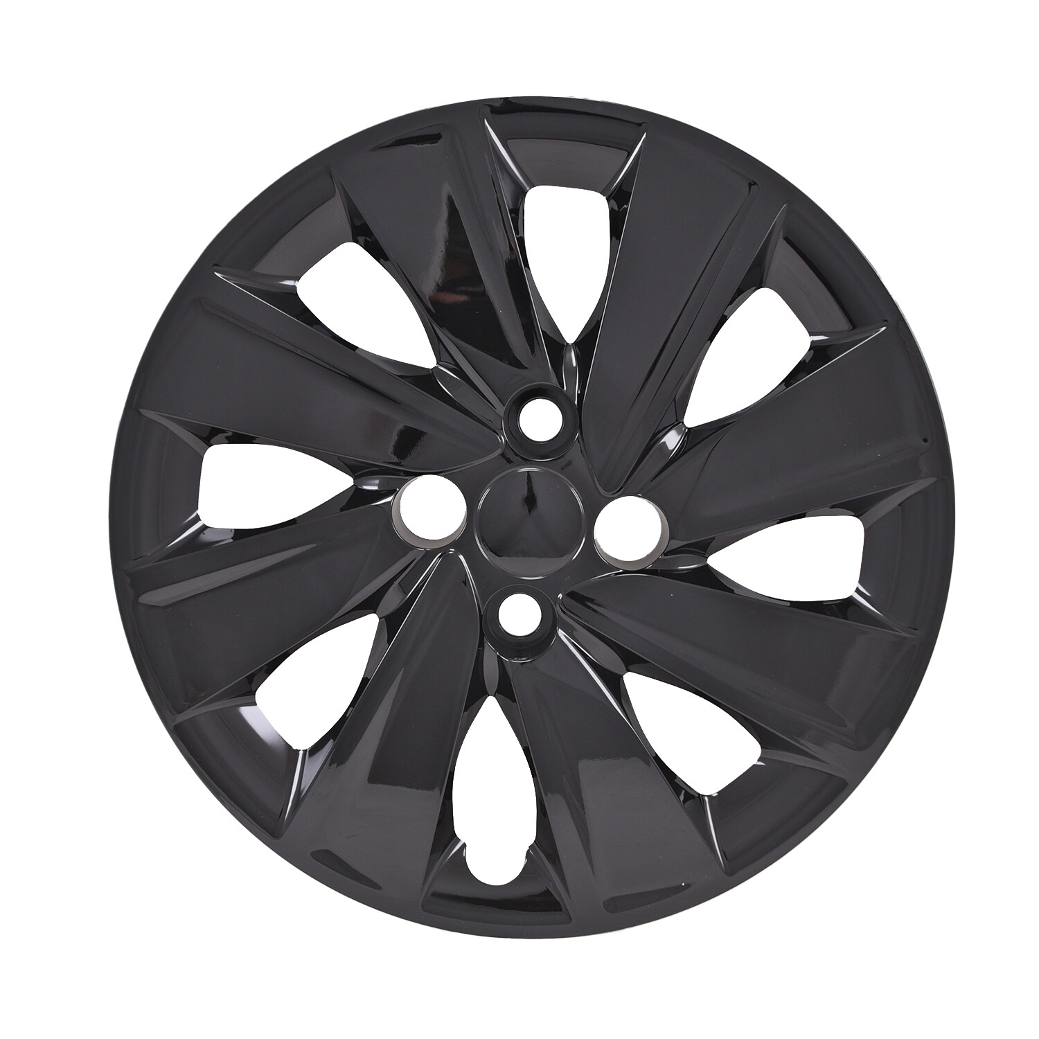New Wheel Covers Hubcaps Fits 20182020 Kia Rio 15" Gloss Black BoltOn