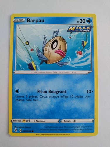 Pokemon Card - Barpau - 037/203 Celestial Evolution EB07