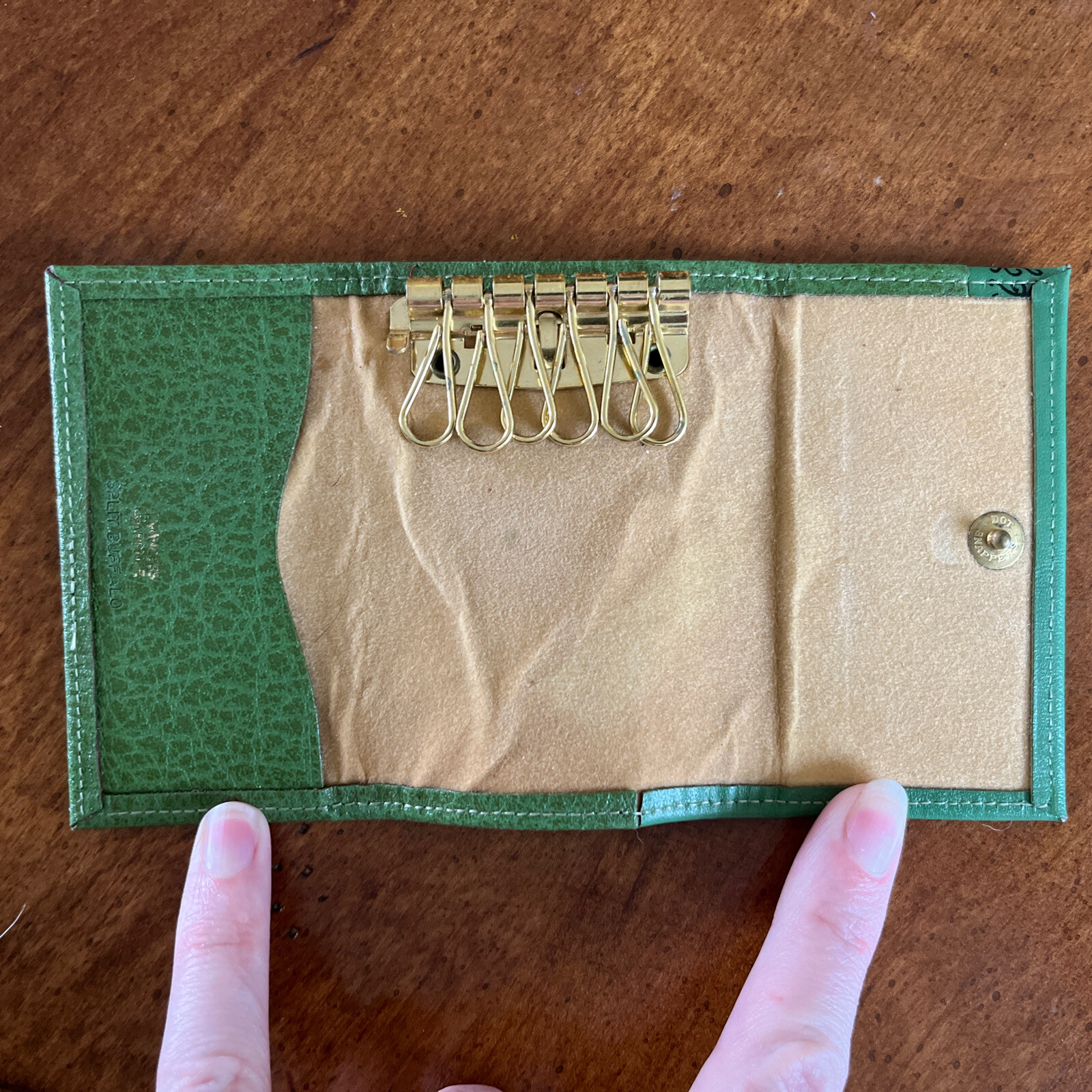 Princess Gardner Key Holder Vintage Keychain Green Sp… Gem