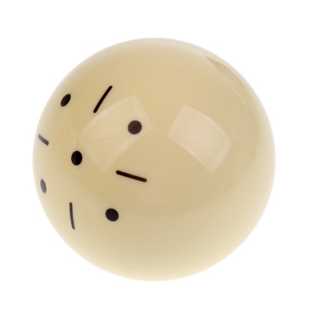 Black Dot Practice Training Billiard Pool Cue Ball 2 1/4 ...