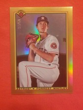 2020 Bowman Chrome 1990 Bowman Gold Refractor Forrest Whitley 11/50 Retro Astros