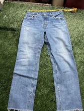 Levis 501 Premium Jeans 30-31? Light Wash Big E Modern
