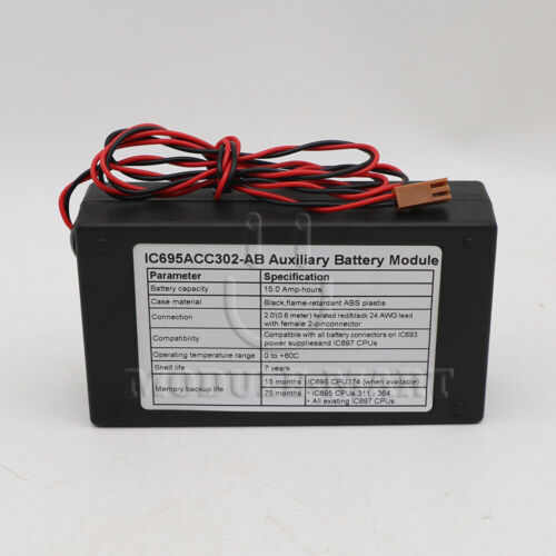 IC695ACC302-AB New For GE FANUC Auxiliary Battery Module new / - Picture 2 of 4