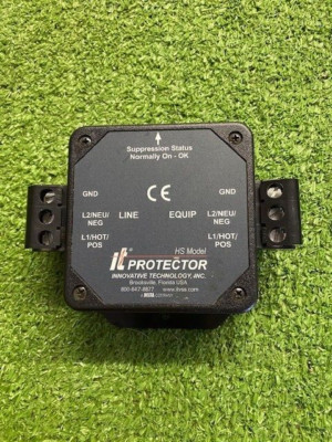 INNOVATIVE TECHNOLOGY TRANSIANT VOLTAGE  SURGE SUPPRESSOR HS-120A-10A  w/ MOUNT
