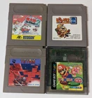 Nintendo Game Boy Japanese Lot of 4 - Mario no Picross 2 & Tetris - BJcx90