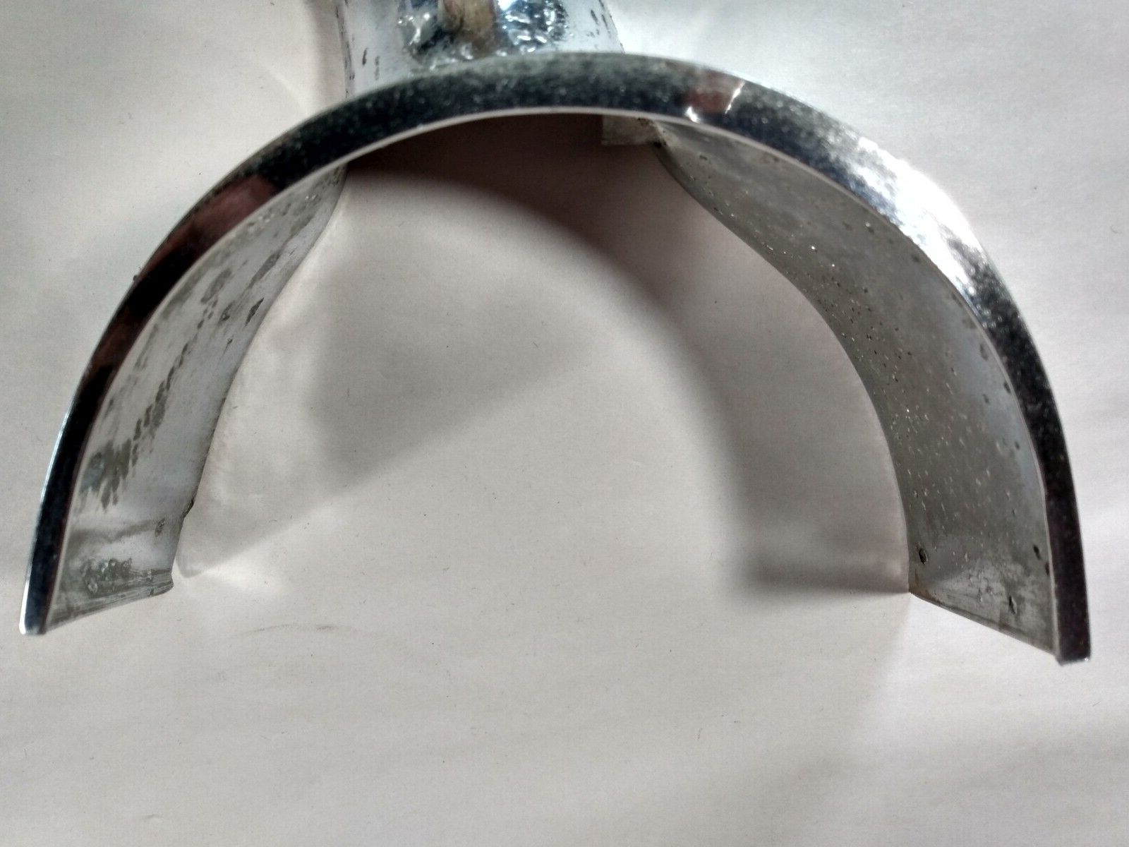 195761 Studebaker Hawks C & K Pair Rear Fender Fin Chrome Caps